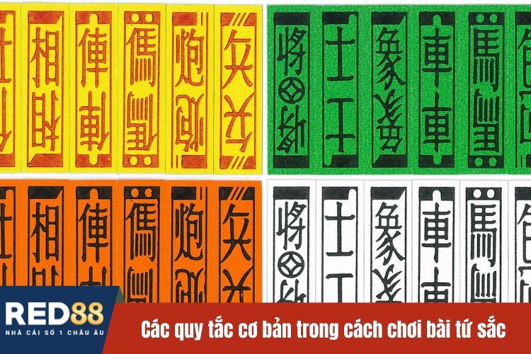 Các quy tắc cơ bản trong cách chơi bài tứ sắc